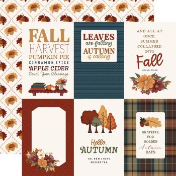 Carta Bella - Designpapier "Here Comes Autumn" Collection Kit 12x12 Inch - 12 Bogen  