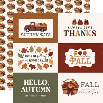 Carta Bella - Designpapier "Here Comes Autumn" Collection Kit 12x12 Inch - 12 Bogen  