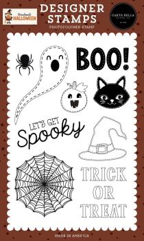 Carta Bella - Stempelset "Stitched Ghost" Clear Stamps