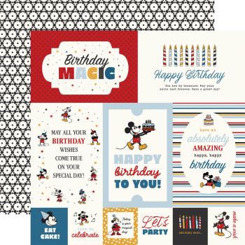 Preview: Echo Park - Designpapier "Mouse And Me Birthday" Collection Kit 12x12 Inch - 12 Bogen