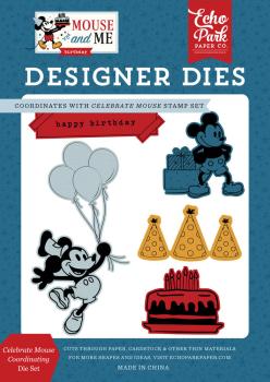 Echo Park - Stanzschablone "Celebrate Mouse" Dies