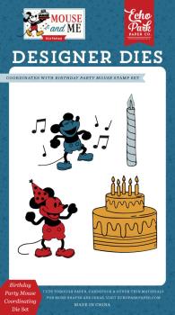 Echo Park - Stanzschablone "Birthday Party Mouse" Dies
