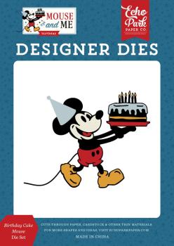 Echo Park - Stanzschablone "Birthday Cake Mouse" Dies