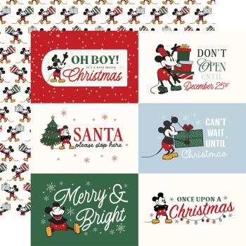 Echo Park - Designpapier "Mouse And Me Christmas" Collection Kit 12x12 Inch - 12 Bogen