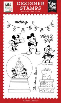 Echo Park - Stempelset "Christmas Spirit" Clear Stamps