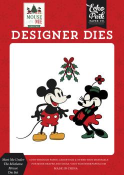 Echo Park - Stanzschablone "Mouse And Me Christmas Under The Mistletoe Mouse" Dies