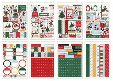 Preview: Echo Park - Aufkleber "Mouse And Me Christmas" Sticker 