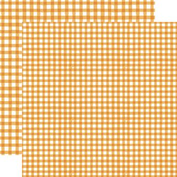 Echo Park - Designpapier "Watercolor Gingham Autumn" Collection Kit 12x12 Inch - 12 Bogen