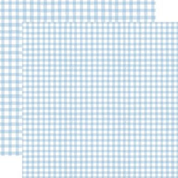 Echo Park - Designpapier "Watercolor Gingham Winter" Collection Kit 12x12 Inch - 12 Bogen