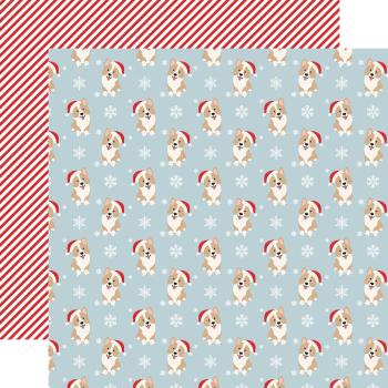 Echo Park - Designpapier "Here Comes Santa Paws" Collection Kit 12x12 Inch - 12 Bogen