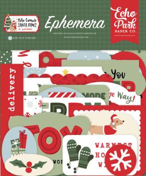 Echo Park - Stanzteile "Here Comes Santa Paws" Ephemera