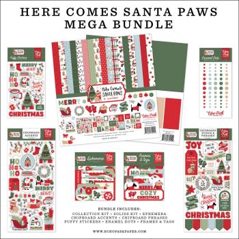 Echo Park - Komplettpaket "Here Comes Santa Paws" Mega Bundle