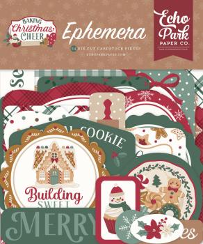 Echo Park - Stanzteile "Baking Christmas Cheer" Ephemera