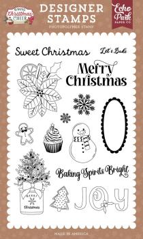 Echo Park - Stempelset "Sweet Christmas" Clear Stamps