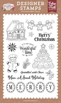 Echo Park - Stempelset "Sprinkled With Cheer" Clear Stamps
