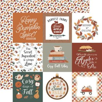 Echo Park - Designpapier "Feels Like Fall" Collection Kit 12x12 Inch - 12 Bogen