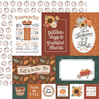 Echo Park - Designpapier "Feels Like Fall" Collection Kit 12x12 Inch - 12 Bogen
