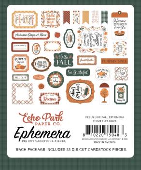 Preview: Echo Park - Stanzteile "Feels Like Fall" Ephemera