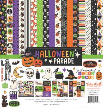 Echo Park - Designpapier "Halloween Parade" Collection Kit 12x12 Inch - 12 Bogen