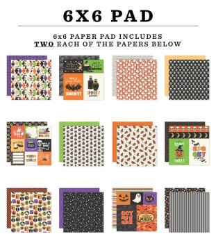 Preview: Echo Park - Designpapier "Halloween Parade" Paper Pack 6x6 Inch - 24 Bogen
