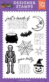 Echo Park - Stempelset "Gone Batty" Clear Stamps