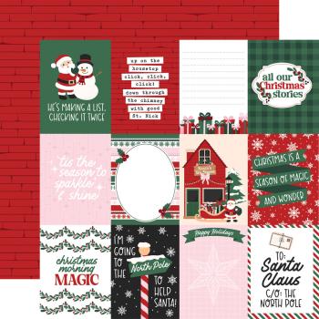 Preview: Echo Park - Designpapier "North Pole Christmas" Collection Kit 12x12 Inch - 12 Bogen