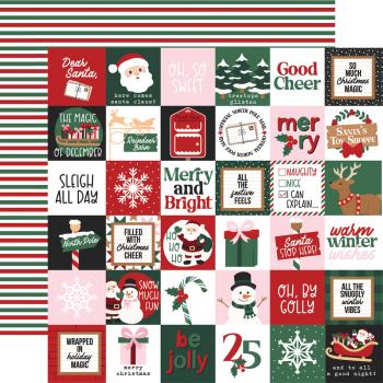 Echo Park - Designpapier "North Pole Christmas" Collection Kit 12x12 Inch - 12 Bogen