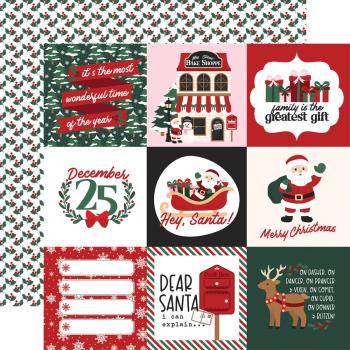 Echo Park - Designpapier "North Pole Christmas" Collection Kit 12x12 Inch - 12 Bogen