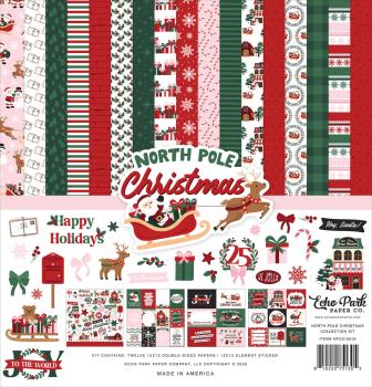 Preview: Echo Park - Komplettpaket "North Pole Christmas" Mega Bundle