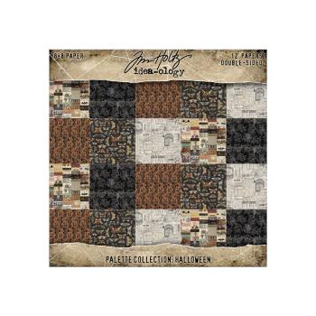 Idea-ology Palette Collection "Halloween" Paper Pack 8x8 Inch - 12 Bogen 