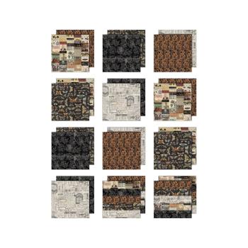 Preview: Idea-ology Palette Collection "Halloween" Paper Pack 8x8 Inch - 12 Bogen 
