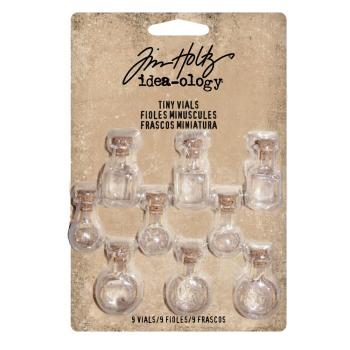 Tim Holtz - Idea-Ology - Tiny Vials (9pcs) "Halloween "