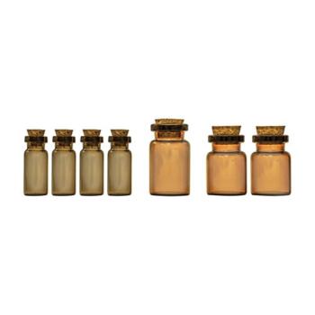 Preview: Tim Holtz - Idea-Ology - Apothecary Vials (7pcs)  "Halloween"