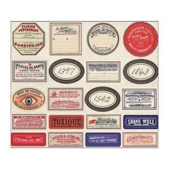 Preview: Tim Holtz - Idea-Ology - Apothecary Vials (7pcs)  "Halloween"