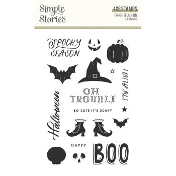 Simple Stories - Stempelset "Frightful Fun" Clear Stamps 