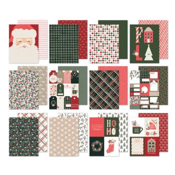 Preview: Simple Stories - Designpapier "Mistletoe & Holly" Paper Pack 6x8 Inch - 24 Bogen
