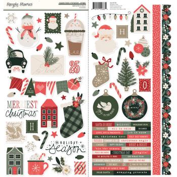 Preview: Simple Stories - Collections Kit "Mistletoe & Holly" 12 Bogen Designpapier