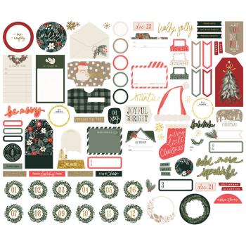 Preview: Simple Stories - Stanzteile "Mistletoe & Holly Journal"  Bits & Pieces 