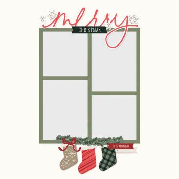 Preview: Simple Stories - Stanzteile "Mistletoe & Holly" Die Cuts