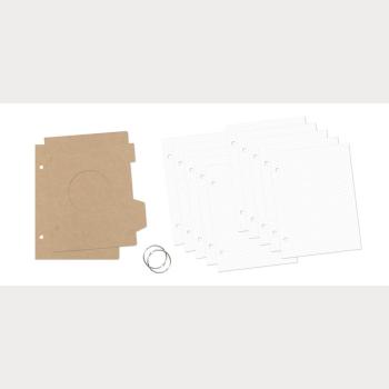 Preview: Simple Stories SN@P! Binder - Album 6x7 Inch - Mini Chipboard Album Camera 