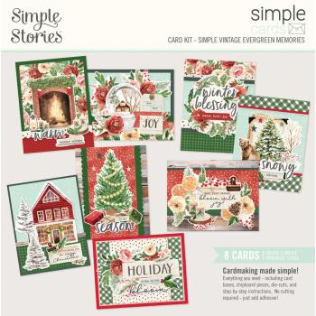 Simple Stories - Cards Kit "Simple Vintage Evergreen Memories"