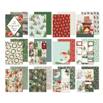 Preview: Simple Stories - Designpapier "Simple Vintage Evergreen Memories" Paper Pack 6x8 Inch - 24 Bogen