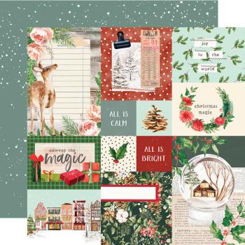 Simple Stories - Collectors Essential Kit "Simple Vintage Evergreen Memories" 12 Bogen Designpapier