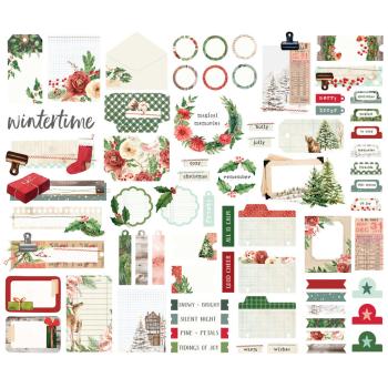 Preview: Simple Stories - Stanzteile "Simple Vintage Evergreen Memories" Journal Bits & Pieces 