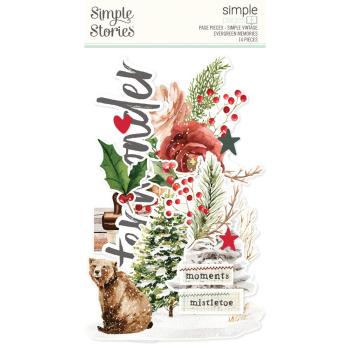 Simple Stories - Stanzteile "Simple Vintage Evergreen Memories" Die Cuts