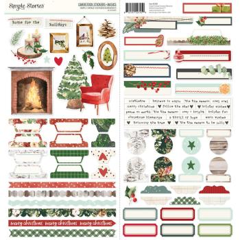 Simple Stories - Aufkleber "Simple Vintage Evergreen Memories" Cardstock Sticker 