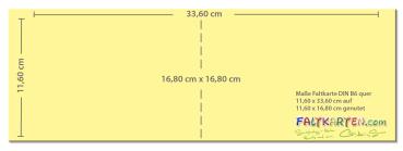 Doppelkarte - Faltkarte 210g/m² DIN B6 quer in struktur karibikblau