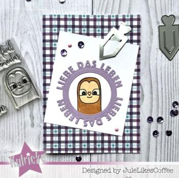 Kulricke Stempelset "Energiesparmodus" Clear Stamp Motiv-Stempel