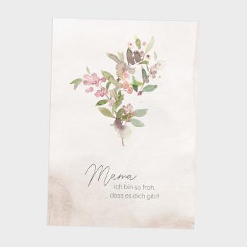 Spruchposter "Winterberries" | Geschenkidee | Personalisiert  | Muttertag | Wanddeko
