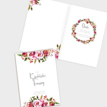 Umschlag Kirchenheft "Blush Pink" A5
